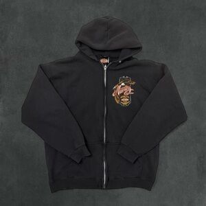 Harley-Davidson Black Graphic ZipUp